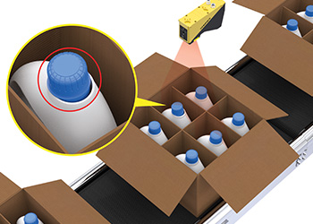 應用于封蓋檢測的康耐視In-Sight視覺系統(tǒng)、激光位移傳感器(圖1)